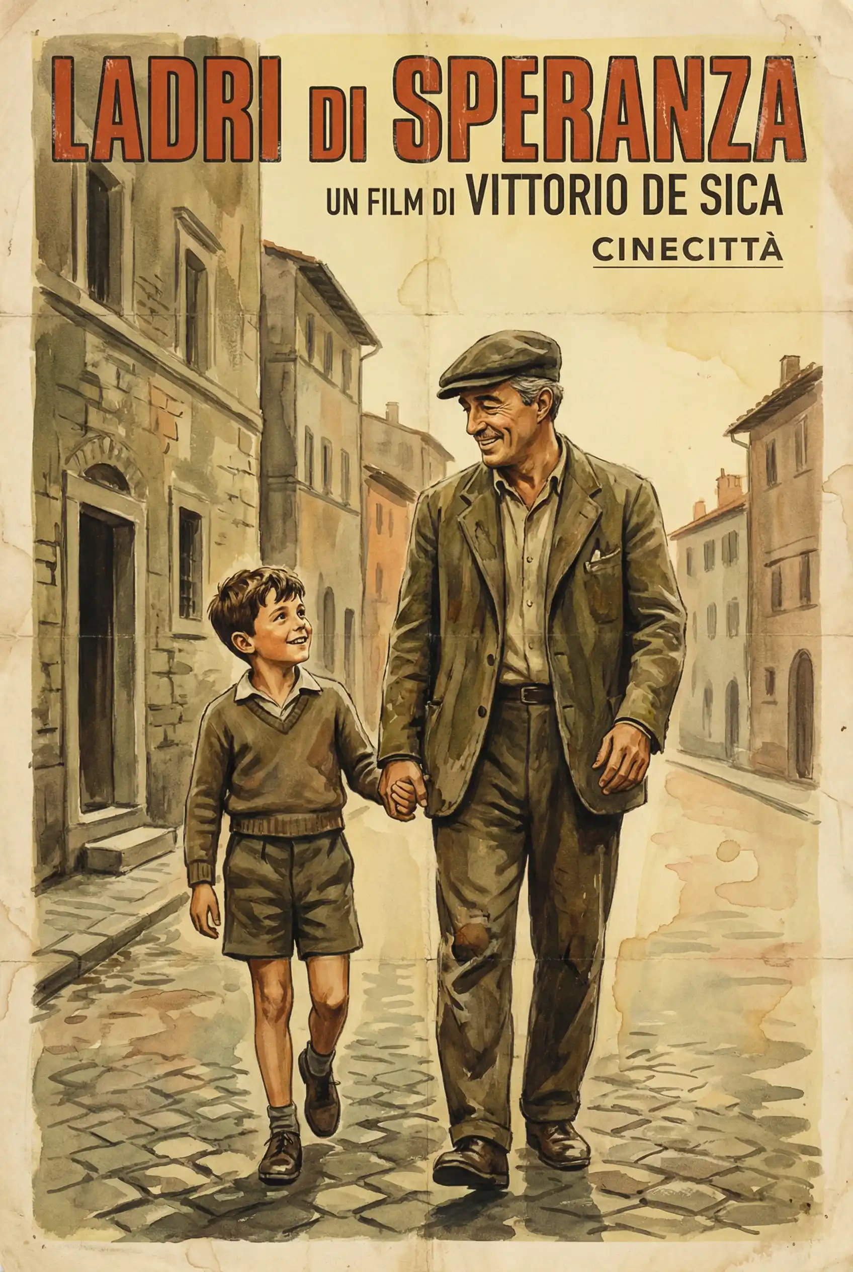 胶片时光机 修复的意大利新现实主义经典影片海报